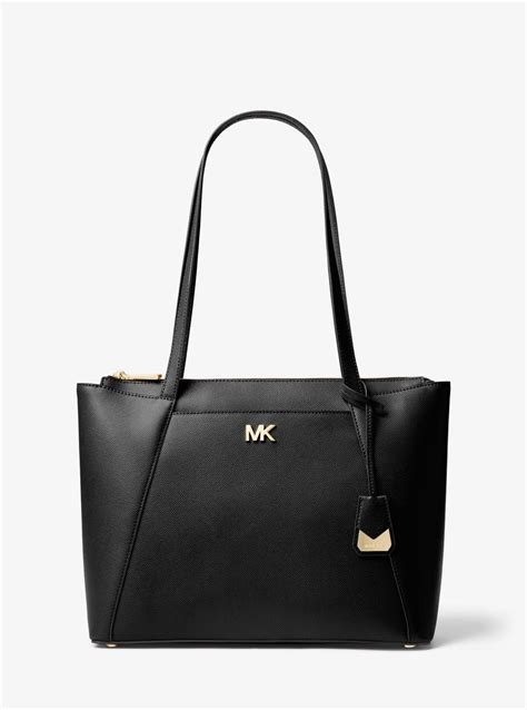 michael kors crossgrain leather purse